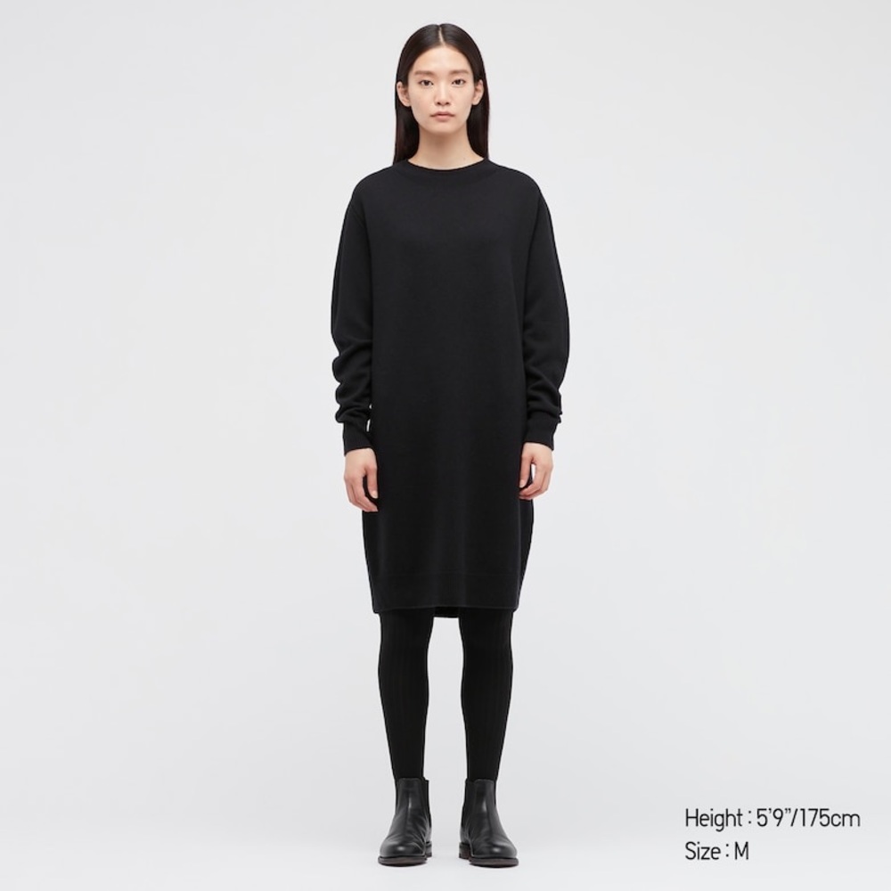 Uniqlo Wool & Cashmere Sweater Dress
